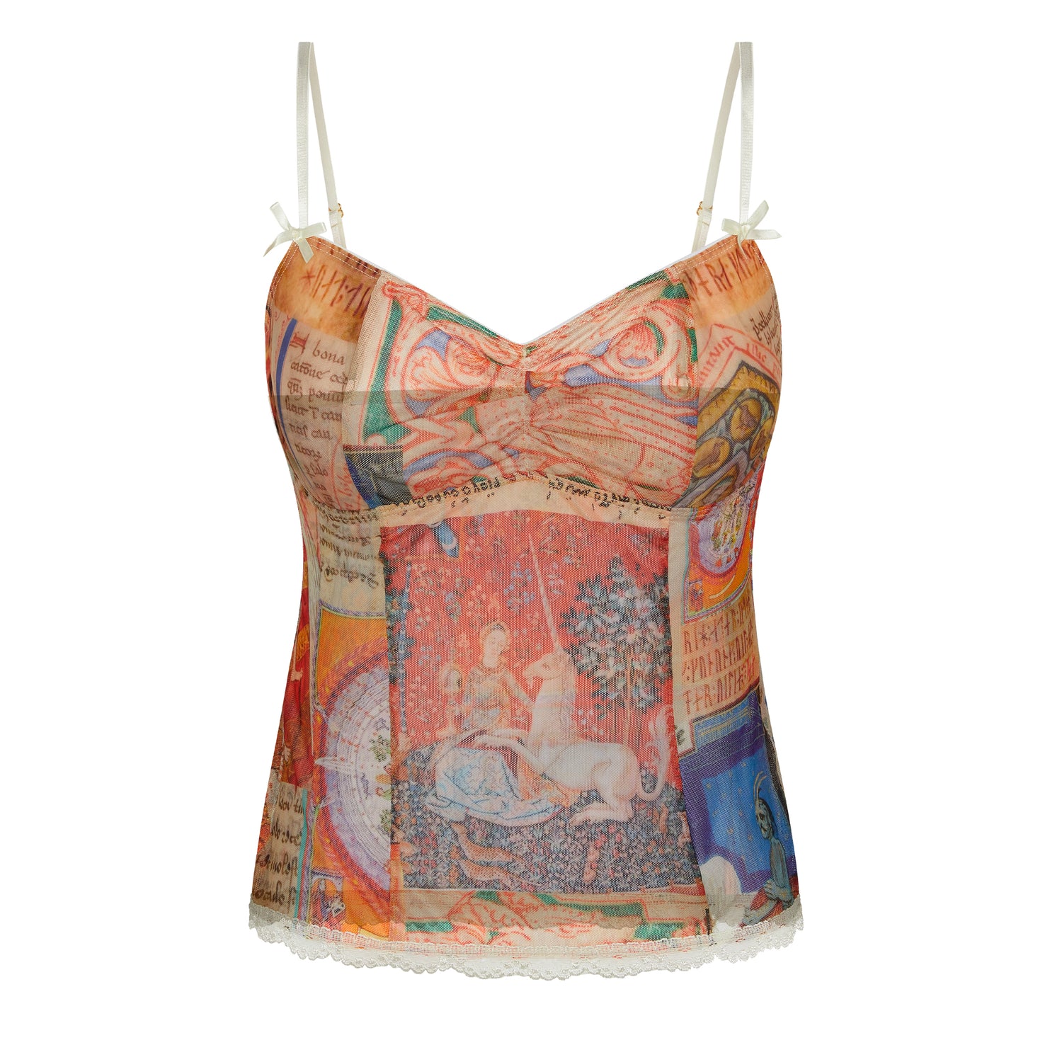 Sweetheart Neckline Grimoire Cami