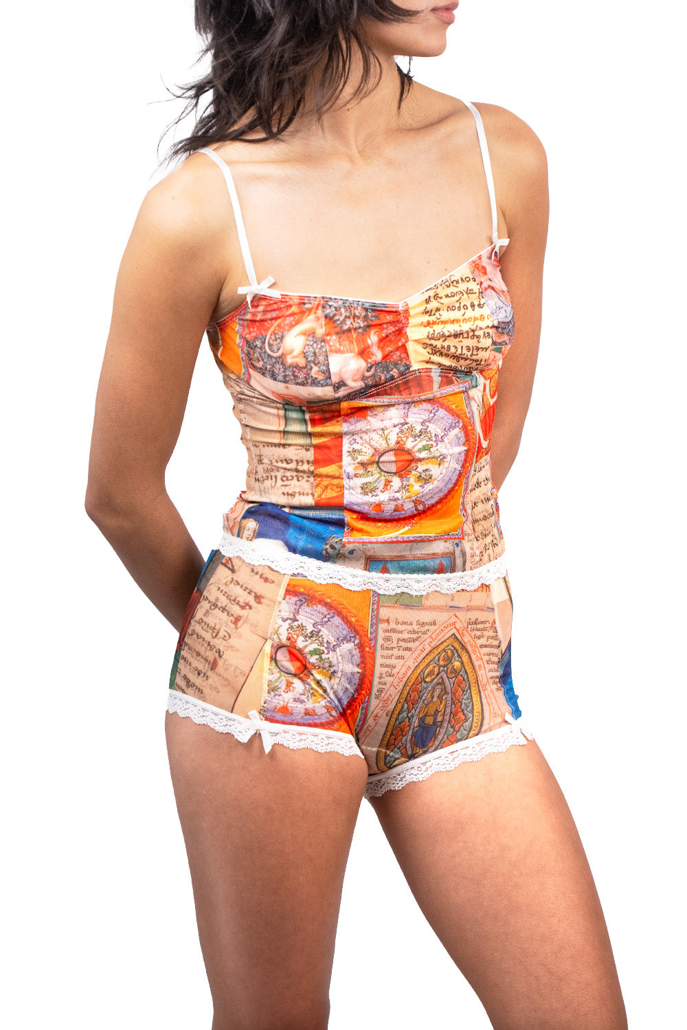 Sweetheart Neckline Grimoire Cami