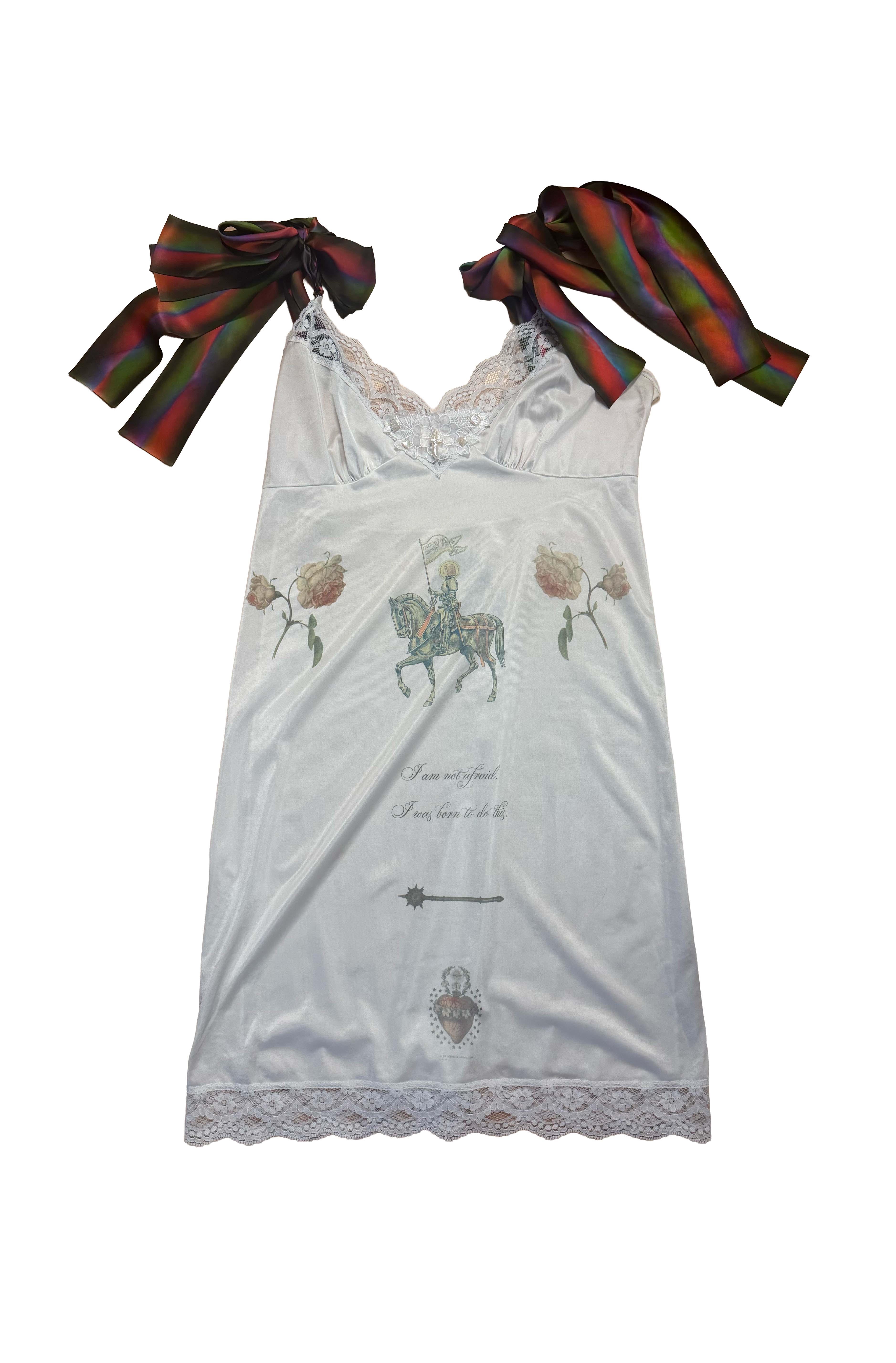 Joan of Arc and the Roses Slip Dress