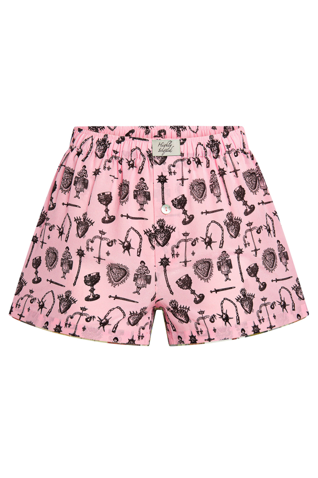 Woodcut Silk Boxers
